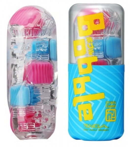 Мастурбатор Tenga Bobble Crazy Cubes - Tenga - в Стерлитамаке купить с доставкой