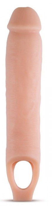 Телесная насадка на пенис 11.5 Inch Cock Sheath Penis Extender - 29,2 см. - Blush Novelties - в Стерлитамаке купить с доставкой
