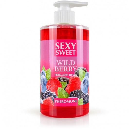 Гель для душа Sexy Sweet Wild Berry с ароматом лесных ягод и феромонами - 430 мл. -  - Магазин феромонов в Стерлитамаке