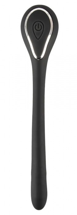 Черный гибкий уретральный стимулятор с вибрацией Vibrating Bendable Dilator - 13,5 см. - Orion - купить с доставкой в Стерлитамаке