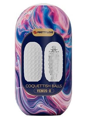 Мастурбатор в форме яйца Coquettish Balls - Baile - в Стерлитамаке купить с доставкой