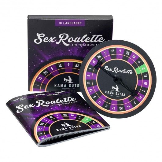 Настольная игра-рулетка Sex Roulette Kamasutra - Tease&Please - купить с доставкой в Стерлитамаке