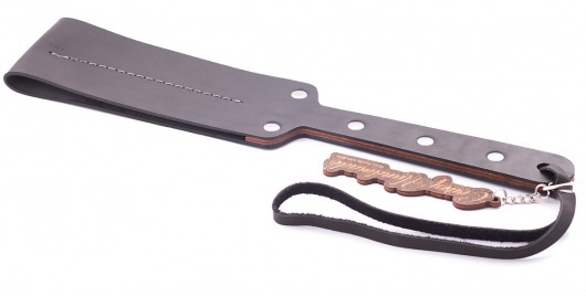 Гладкий мягкий удлиненный пэддл с заклепками - 32 см. - Crazy Handmade - купить с доставкой в Стерлитамаке