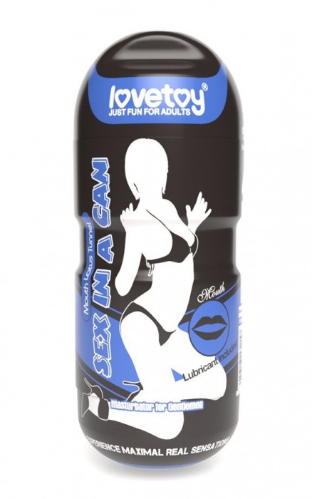 Мастурбатор-ротик с вибрацией Sex In A Can Mouth Lotus Tunnel - Lovetoy - в Стерлитамаке купить с доставкой