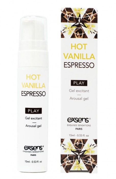 Возбуждающий гель Hot Vanilla Espresso Arousal Gel - 15 мл. - Exsens - купить с доставкой в Стерлитамаке