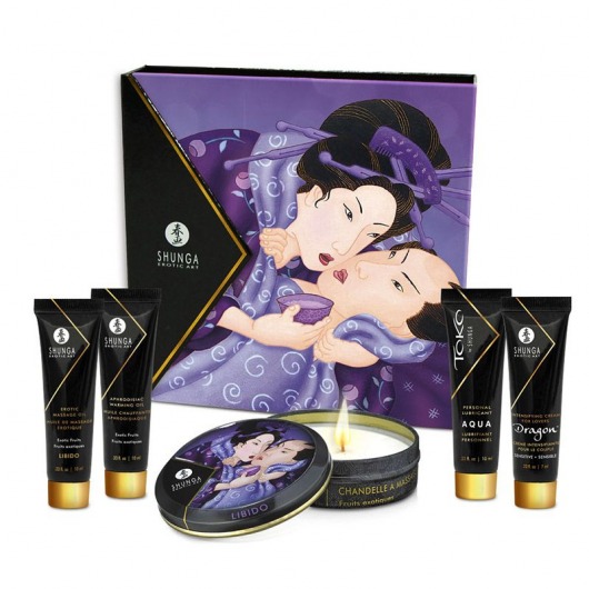 Подарочный набор Geishas secret из 5 предметов - Shunga - купить с доставкой в Стерлитамаке