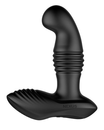 Черный массажер простаты Nexus Thrust с возвратно-поступательными движениями - 13,8 см. - Nexus Range - в Стерлитамаке купить с доставкой