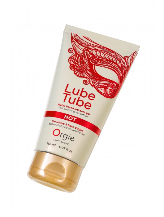 Интимный гель на водной основе Lube Tube Hot с разогревающим эффектом - 150 мл. - ORGIE - купить с доставкой в Стерлитамаке