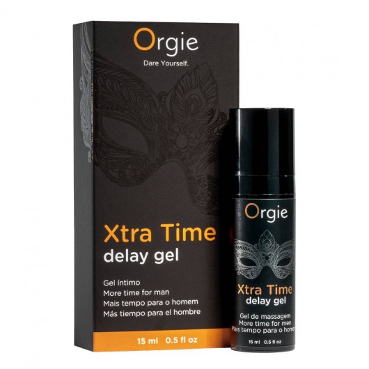 Продлевающий гель Orgie Xtra Time Delay Gel - 15 мл. - ORGIE - купить с доставкой в Стерлитамаке