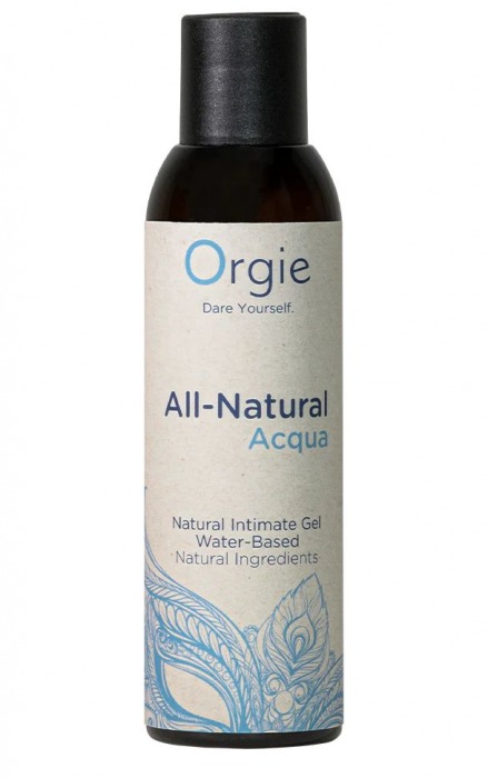 Интимный гель на водной основе Orgie All-Natural Acqua - 150 мл. - ORGIE - купить с доставкой в Стерлитамаке