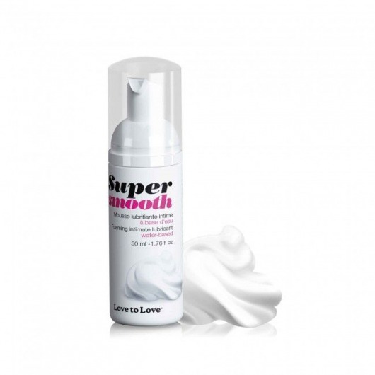 Лубрикант нежнейшая пенка Super Smooth Foaming Intime Lubricant - 50 мл. - Love to Love - купить с доставкой в Стерлитамаке