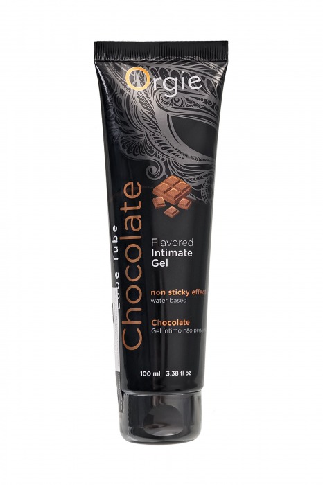 Интимный гель на водной основе Lube Tube Chocolate с шоколадным вкусом - 100 мл. - ORGIE - купить с доставкой в Стерлитамаке
