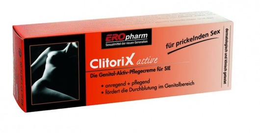 Возбуждающий крем для женщин ClitoriX active - 40 мл. - Joy Division - купить с доставкой в Стерлитамаке