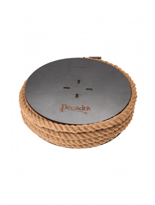 Джутовая веревка для шибари на катушке - 10 м. - Pecado - купить с доставкой в Стерлитамаке