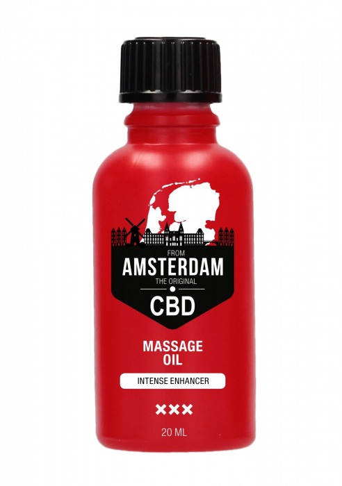 Стимулирующее масло Intense CBD from Amsterdam - 20 мл. - Shots Media BV - купить с доставкой в Стерлитамаке