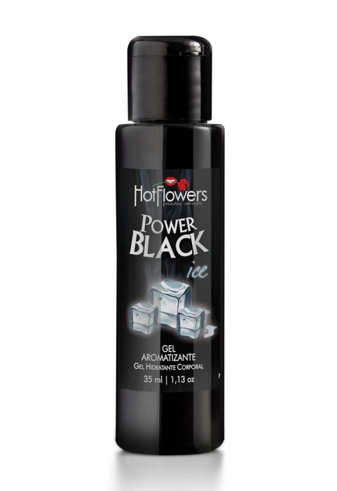 Стимулирующий гель для массажа Power Black - 35 мл. - HotFlowers - купить с доставкой в Стерлитамаке