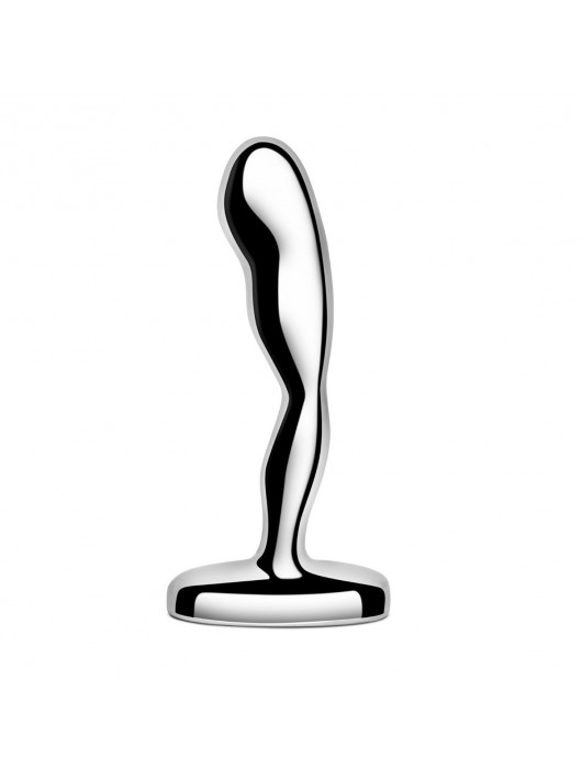 Стальной стимулятор простаты Stainless Steel Prostate Plug - 11,5 см. - b-Vibe - в Стерлитамаке купить с доставкой