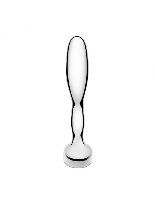 Стальной стимулятор простаты Stainless Steel Prostate Plug - 11,5 см. - b-Vibe - в Стерлитамаке купить с доставкой