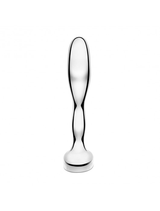 Стальной стимулятор простаты Stainless Steel Prostate Plug - 11,5 см. - b-Vibe - в Стерлитамаке купить с доставкой