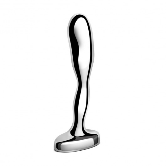 Стальной стимулятор простаты Stainless Steel Prostate Plug - 11,5 см. - b-Vibe - в Стерлитамаке купить с доставкой