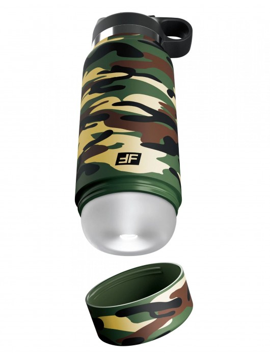 Мастурбатор в камуфляжной колбе Fap Flask - Pipedream - в Стерлитамаке купить с доставкой
