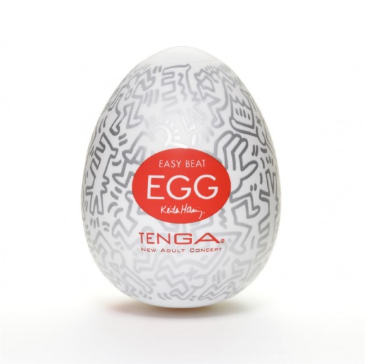 Мастурбатор-яйцо Keith Haring EGG PARTY - Tenga - в Стерлитамаке купить с доставкой