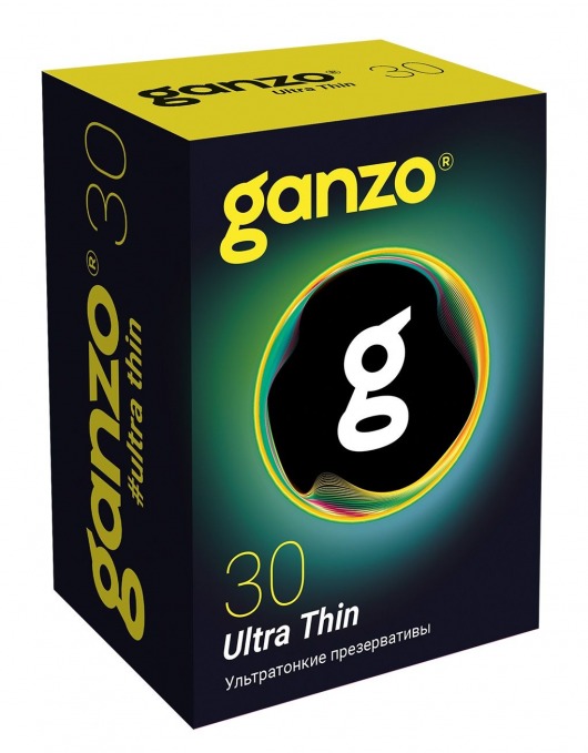 Супертонкие презервативы Ganzo Ultra thin - 30 шт. - Ganzo - купить с доставкой в Стерлитамаке