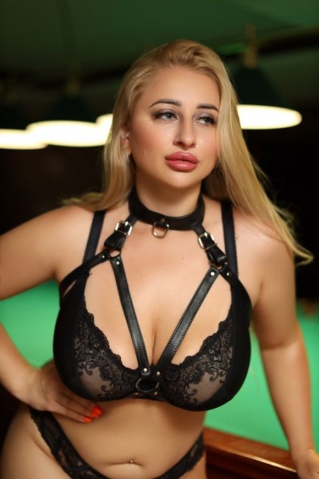 Черная кожаная сбруя с ошейником plus size из нежной кожи - БДСМ Арсенал - купить с доставкой в Стерлитамаке