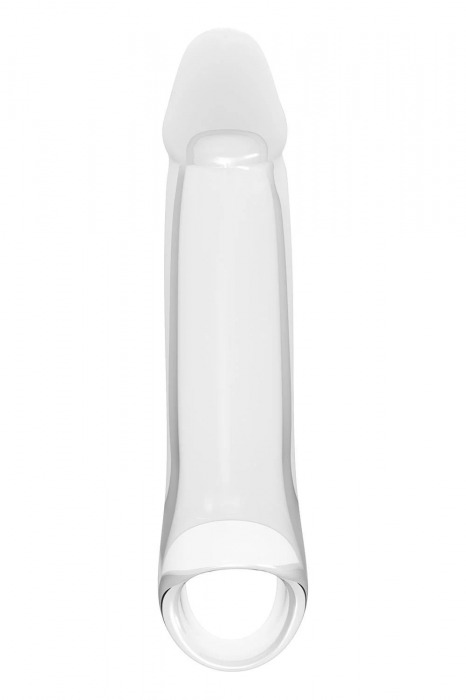 Прозрачная насадка-удлинитель 8.8’’ Extender With Ball Strap - 23,6 см. - Dream Toys - в Стерлитамаке купить с доставкой