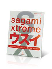 Ультратонкий презерватив Sagami Xtreme SUPERTHIN - 1 шт. - Sagami - купить с доставкой в Стерлитамаке