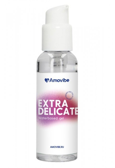 Гель на водной основе Amovibe Extra Delicate - 100 мл. - Amovibe - купить с доставкой в Стерлитамаке