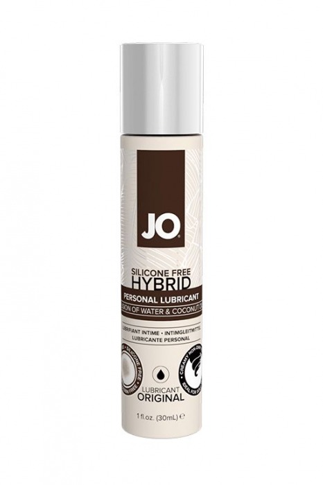 Водно-масляный лубрикант JO Silicon free Hybrid Lubricant ORIGINAL- 30 мл. - System JO - купить с доставкой в Стерлитамаке