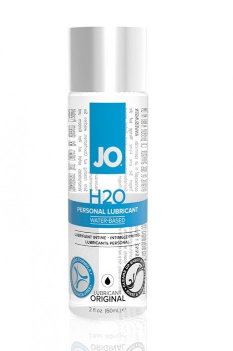 Нейтральный лубрикант на водной основе JO Personal Lubricant H2O - 60 мл. - System JO - купить с доставкой в Стерлитамаке