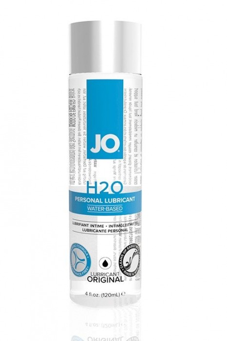 Нейтральный лубрикант на водной основе JO Personal Lubricant H2O - 120 мл. - System JO - купить с доставкой в Стерлитамаке