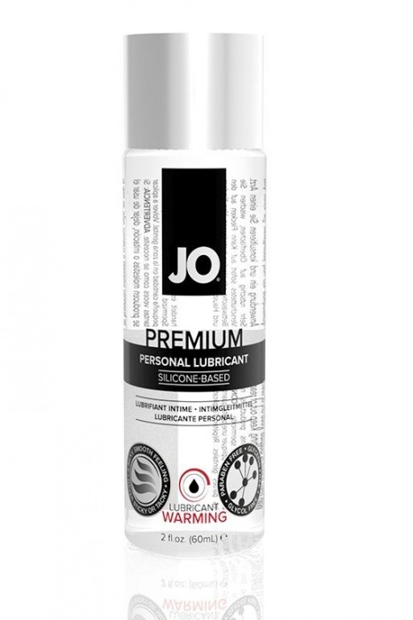 Возбуждающий лубрикант на силиконовой основе JO Personal Premium Lubricant  Warming - 60 мл. - System JO - купить с доставкой в Стерлитамаке