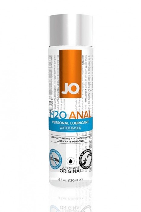 Анальный лубрикант на водной основе JO Anal H2O - 120 мл. - System JO - купить с доставкой в Стерлитамаке