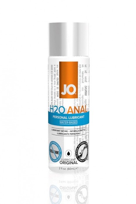 Анальный лубрикант на водной основе JO Anal H2O - 60 мл. - System JO - купить с доставкой в Стерлитамаке