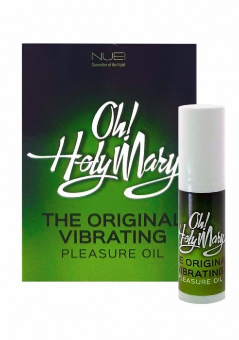 Масло унисекс с эффектом вибрации Oh! Holy Mary - 6 мл. - Nuei cosmetics - купить с доставкой в Стерлитамаке