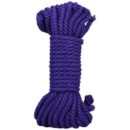 Фиолетовая верёвка для связывания и фиксации Bind Tie - 9,14 м. - Doc Johnson - купить с доставкой в Стерлитамаке