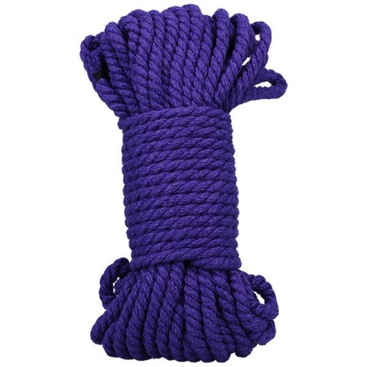 Фиолетовая верёвка для связывания и фиксации Bind Tie - 15,24 м. - Doc Johnson - купить с доставкой в Стерлитамаке