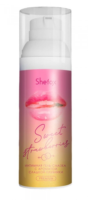 Интимная гель-смазка Shefox Premium «Сладкая клубника» - 50 мл. - Shefox - купить с доставкой в Стерлитамаке