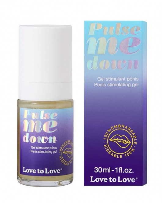 Стимулирующий гель для пениса Pulse Me Down - 30 мл. - Love to Love - купить с доставкой в Стерлитамаке