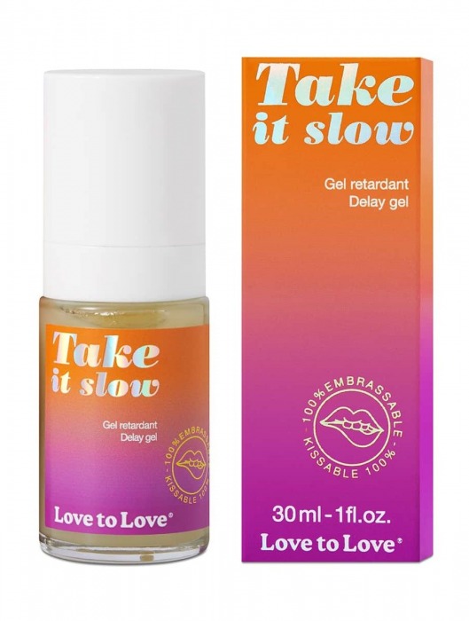 Пролонгирующий гель для мужчин Take It Slow - 30 мл. - Love to Love - купить с доставкой в Стерлитамаке
