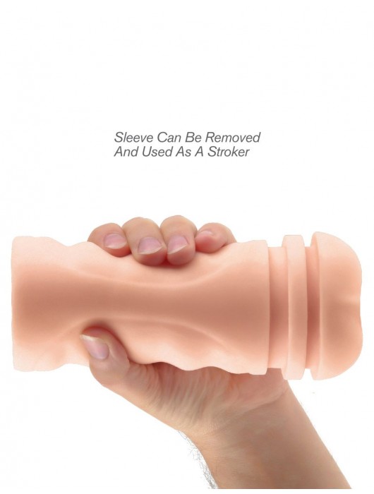 Мастурбатор-вагина Extreme Toyz Mega Grip Vibrating Stroker Mouth - Pipedream - в Стерлитамаке купить с доставкой