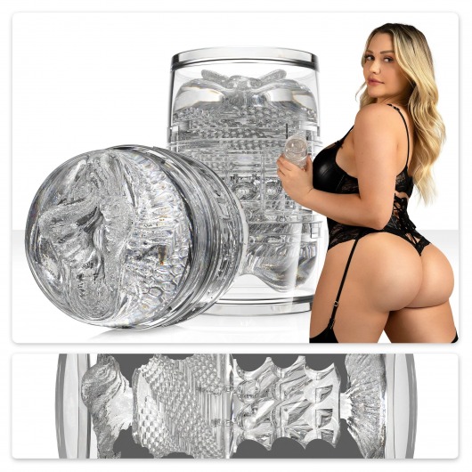 Прозрачный двусторонний мастурбатор Fleshlight Quickshot Mia Malkova - Fleshlight - в Стерлитамаке купить с доставкой