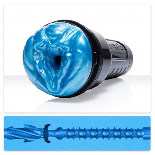 Мастурбатор-вагина Fleshlight Freaks Alien Blue Metallic - Fleshlight - в Стерлитамаке купить с доставкой