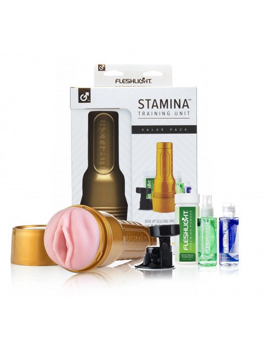 Набор для мастурбации Fleshlight Stamina Training Unit - Fleshlight - в Стерлитамаке купить с доставкой