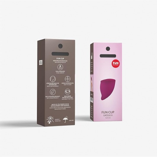 Менструальная чаша Fun Cup Size B - Fun Factory - купить с доставкой в Стерлитамаке