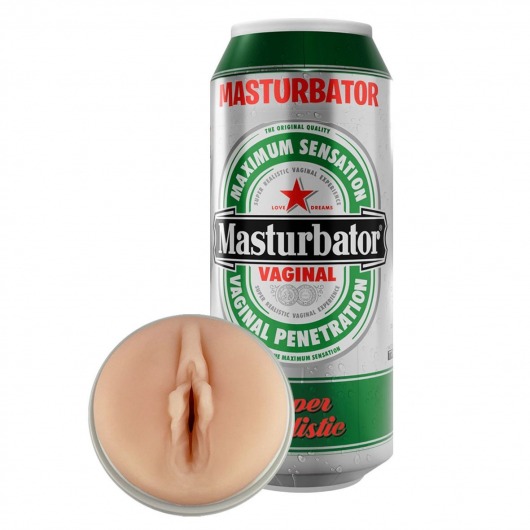 Мастурбатор-вагина Heineken Vagina II - Adrien Lastic - в Стерлитамаке купить с доставкой