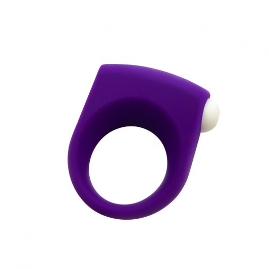 Фиолетовое эрекционное кольцо Puggle Vibrating Ring with Bullet - Adrien Lastic - в Стерлитамаке купить с доставкой